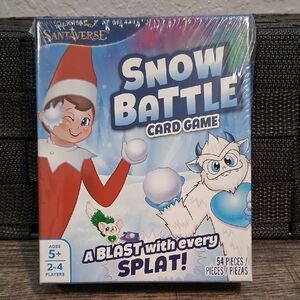 Elf On The Shelf - Snow Battle Card Game - Fun for All Ages